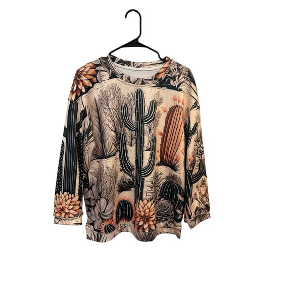 Cactus Graphic Sweatshirt - Picture 1 of 4